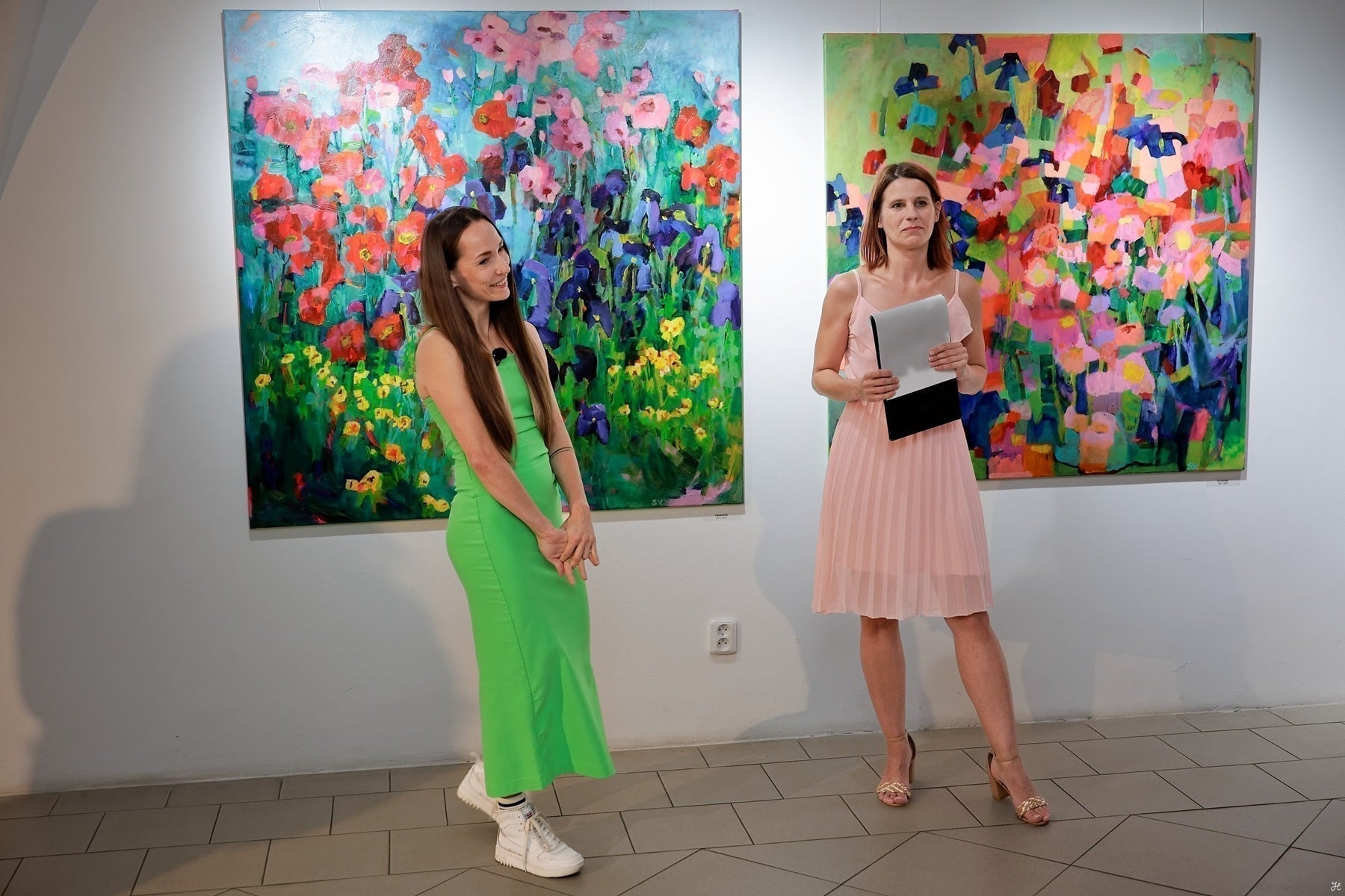 OPENING RECEPTION AT THE GALLERY OF JOSEF LIESLER